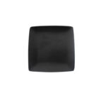 Square Black Side Plate 8"