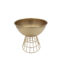 Metal Flowerpot on Gold Stand