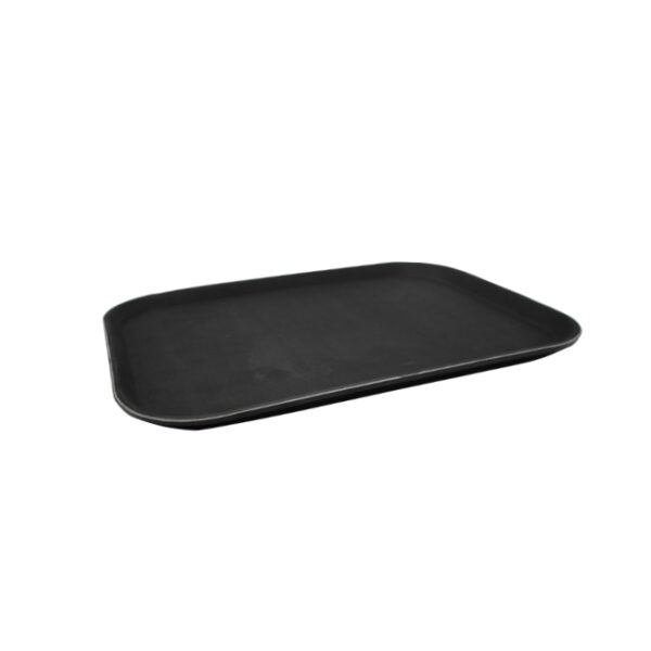 Bar Butler Non-Slip Rectangular Tray Black