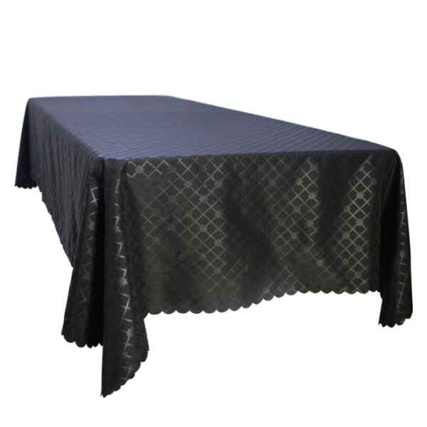 Black Table Cloth