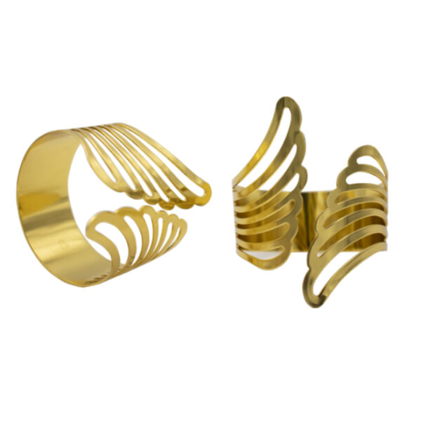 Napkin Ring Gold 4.5cm