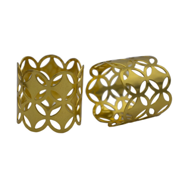 Napkin Ring Gold 4.5cm