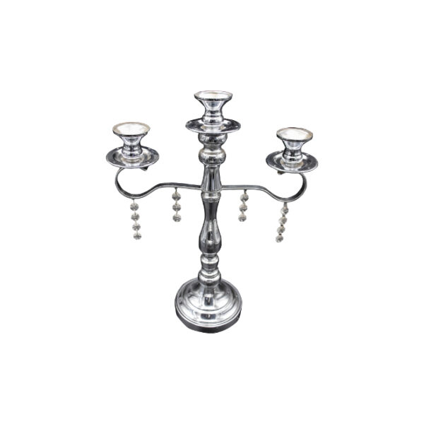 Silver Candle Stand