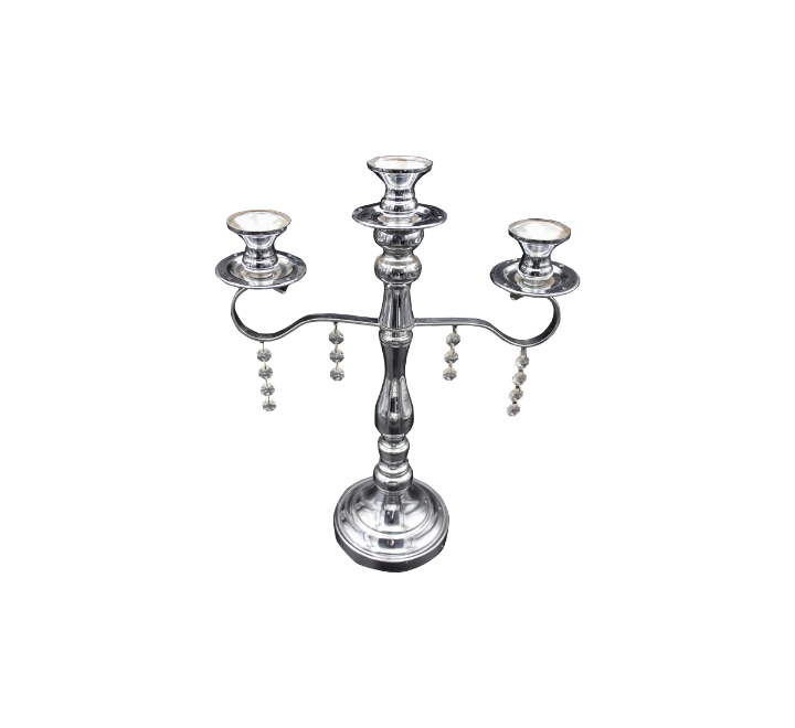 Silver Candle Stand