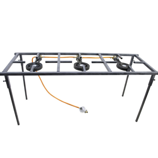 3 Plate Light Duty Gas Stove