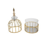 Gold Cage Centrepiece