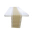 Hessian Table Runner with Lace 2.75m