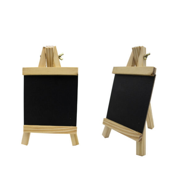 Chalk Board Frame Stand 12x22cm