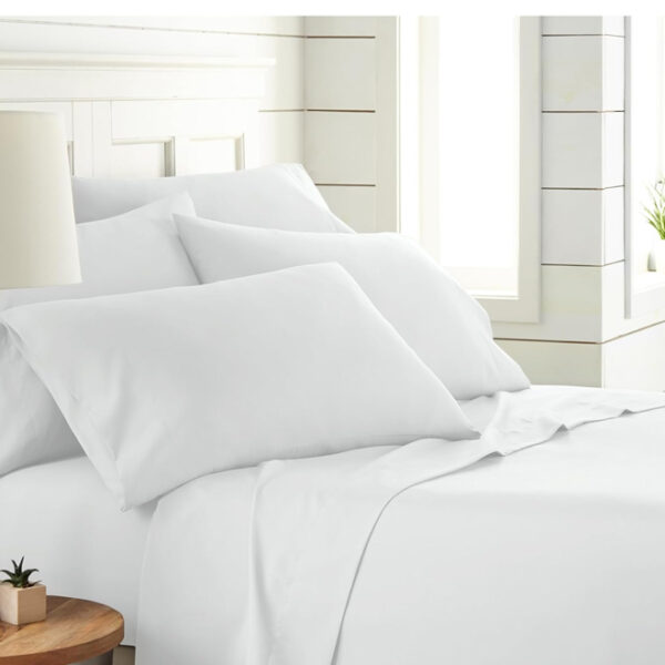 180 Thread Count Flat Sheet White