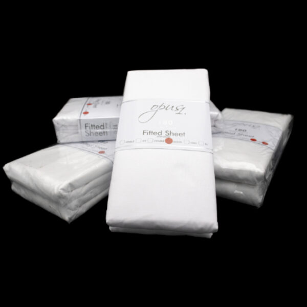 180 Thread Count Fitted Sheet 35cm