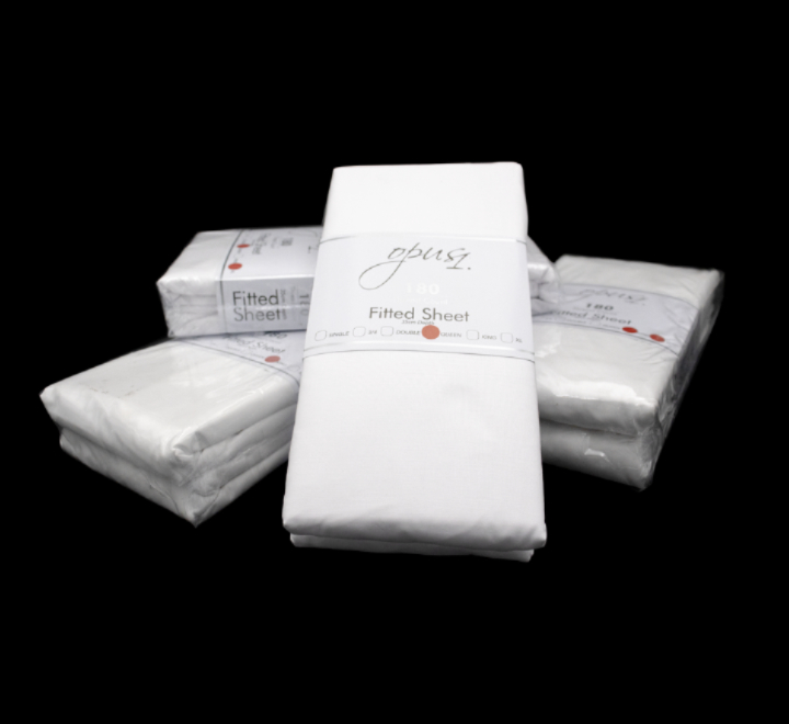 180 Thread Count Fitted Sheet 35cm