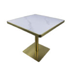 Cafe Table Snow Mntain Glossy 80cm