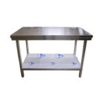 1.2m Prep Table with Under Shelf