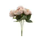Dusty Pink Artificial Rose Bunch