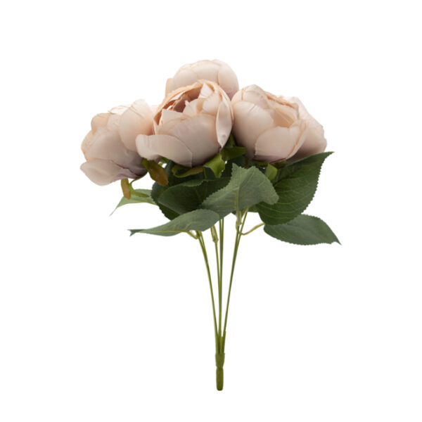 Dusty Pink Artificial Rose Bunch