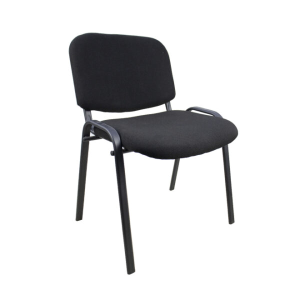 Black Stackable Banquet Fabric Chair