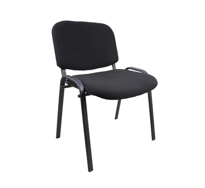 Black Stackable Banquet Fabric Chair