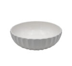 White Ceramic Soup Bowl