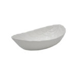 Leaf Shaped Ceramic Fruit Bowl
