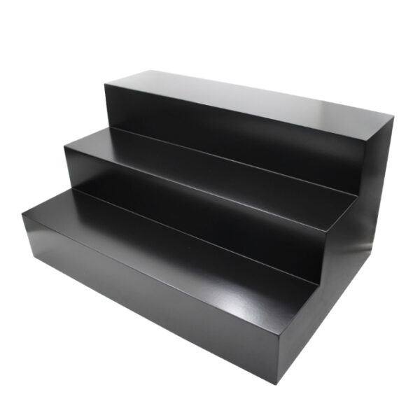 3 Step Table Riser Black
