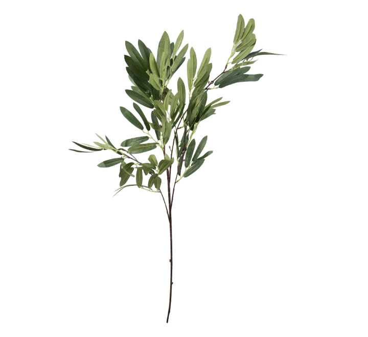 Green Artificial Willow Leaves