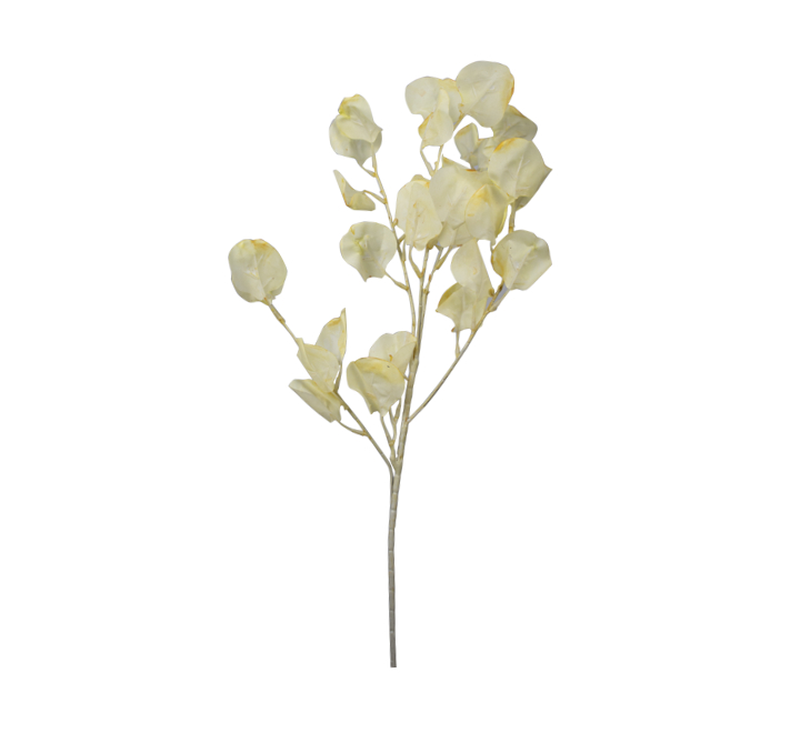 Cream Artificial Eucalyptus Leaves