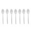 Clear Plastic Dessert Spoons 50s
