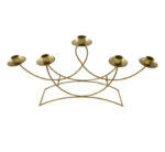 5 Holder Candle Stand Gold