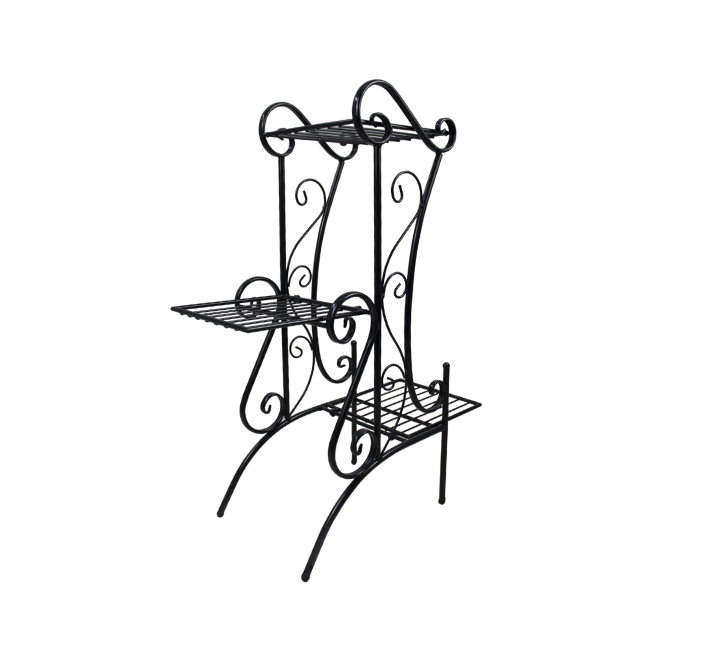 Black Metal Flower Stand