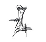 Black Metal Flower Stand