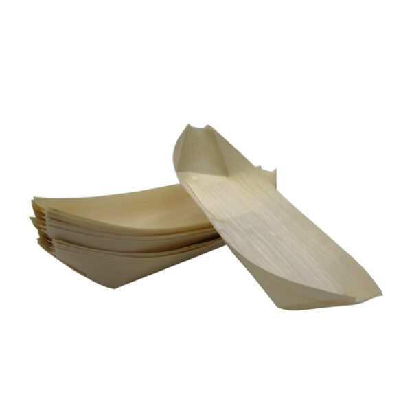 12" Bamboo Boats 20pc