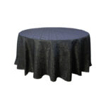Round Flower Pattern Table Cloth