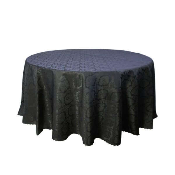 Round Flower Pattern Table Cloth
