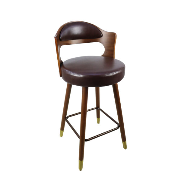 Modern Kitchen Stool Brown