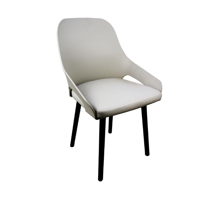 Cream Nordic Dining Chair