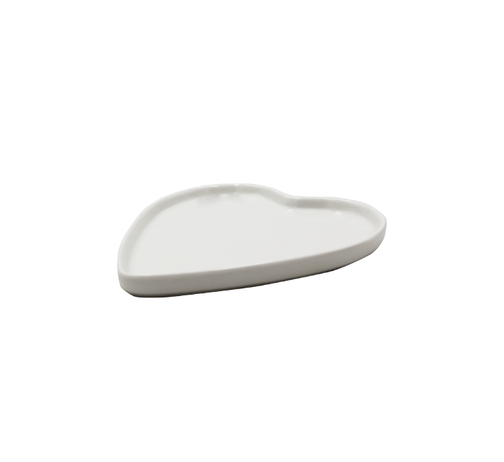 Ceramic Heart Shaped Platter
