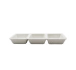 3 Division Ceramic Sauce Bowl