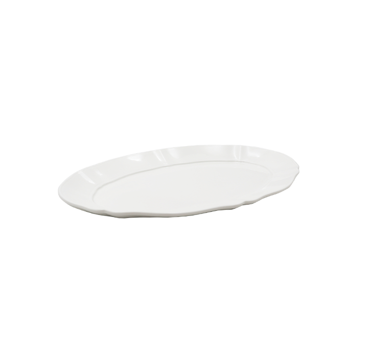 Ceramic Oval Fancy Platter