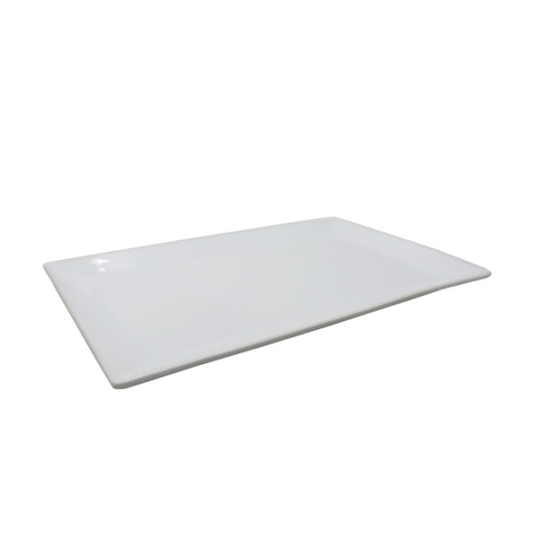White Rectangular Ceramic Serving Platter