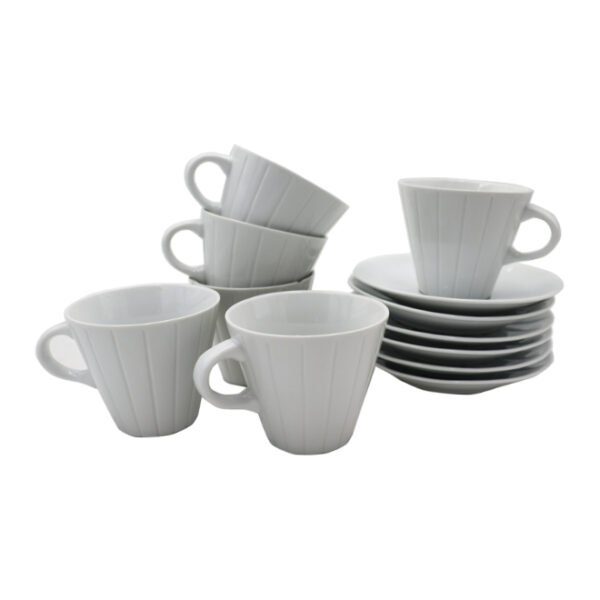 Cup and Saucer Set 12pc