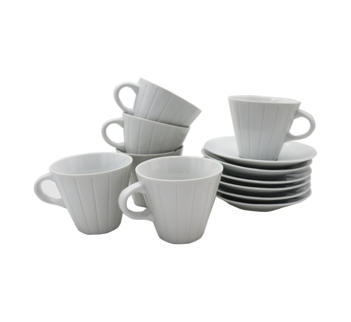 Cup and Saucer Set 12pc