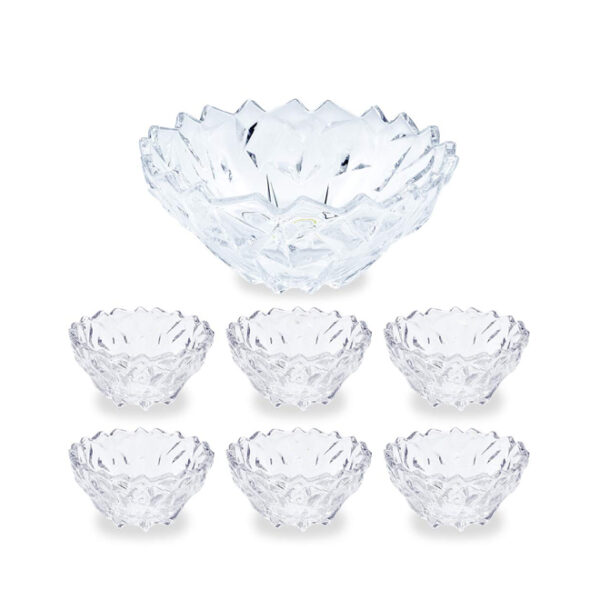 7pc Glass Bowl Set