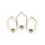 3 Holder Candle Stand Gold