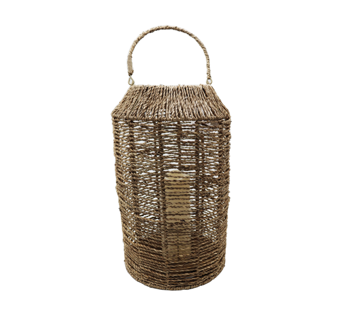Seagrass Candle Lantern