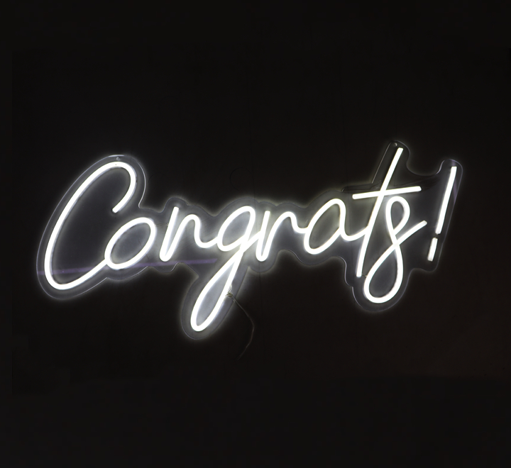 Congrats LED Sign