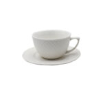 Ceramic Cup and Saucer Set 12pc