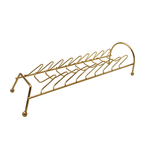 Gold Plate Holder Rack