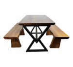 Wooden Table and Bench set