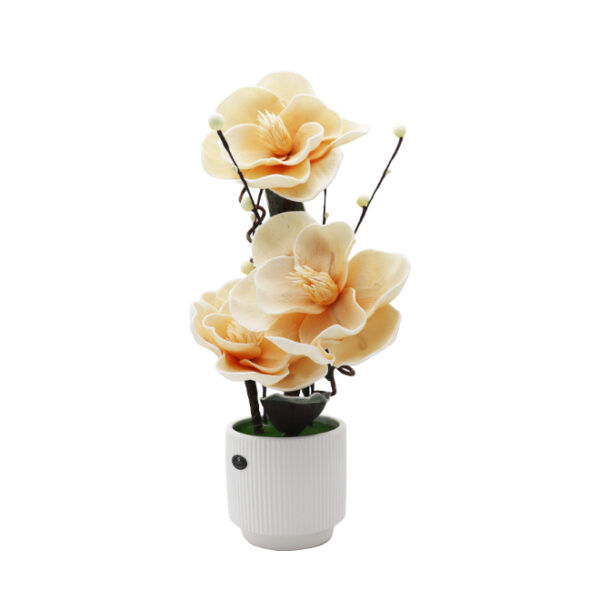 Artificial Magnolias in Pot