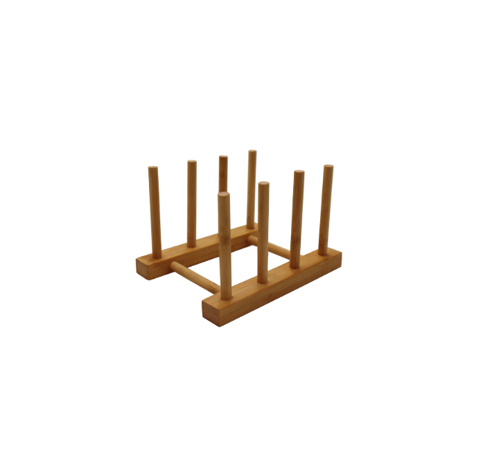 Wooden Plate Holder Stand